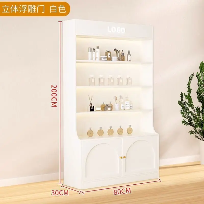 Display cabinet Makeup artist accessories Nail art display cabinet Glass door