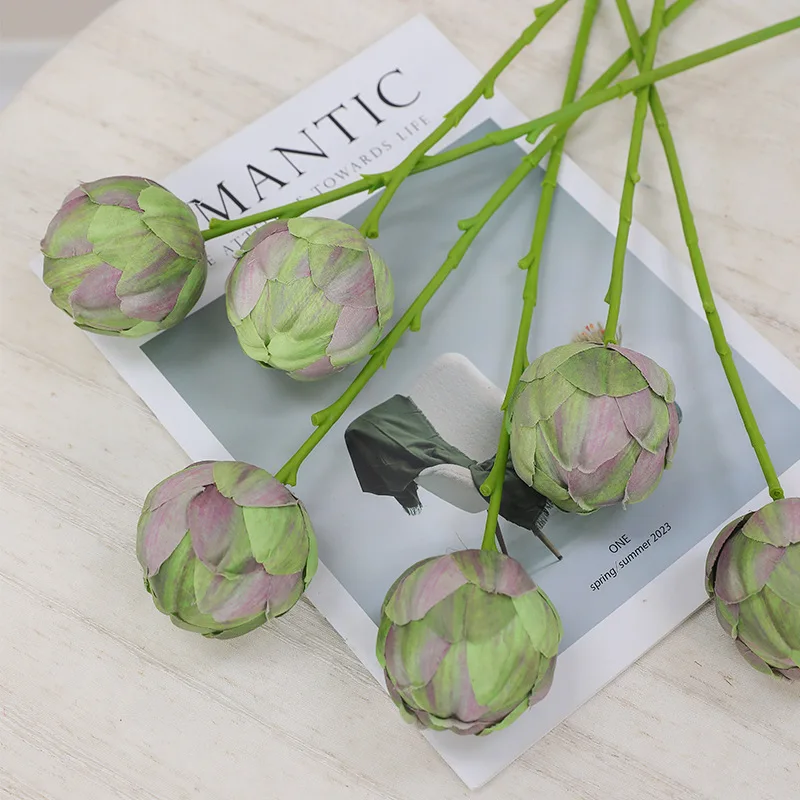 

7 шт., имитация одноголового искусства, фруктов, шелка, искусственные цветы, зеленое растение, украшение для отеля, искусственный цветок, розовый растоп, фрукты