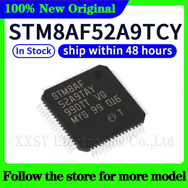

STM8AF52A9TCY В наличии