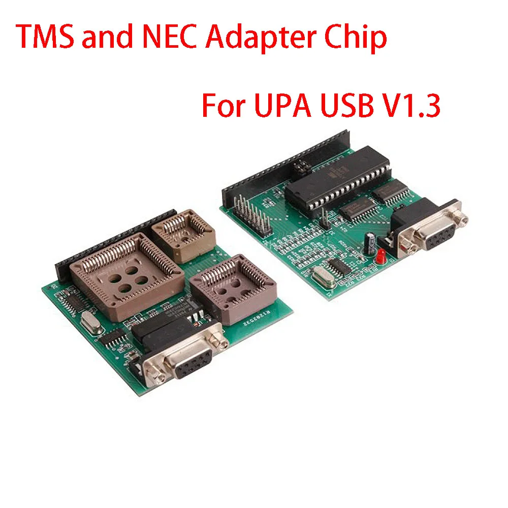 For UPA USB TMS & NEC Adapter Chip V1.3 Eeprom Board Programmer Works with USB-UPA Series Adapter ECU Chip Tools