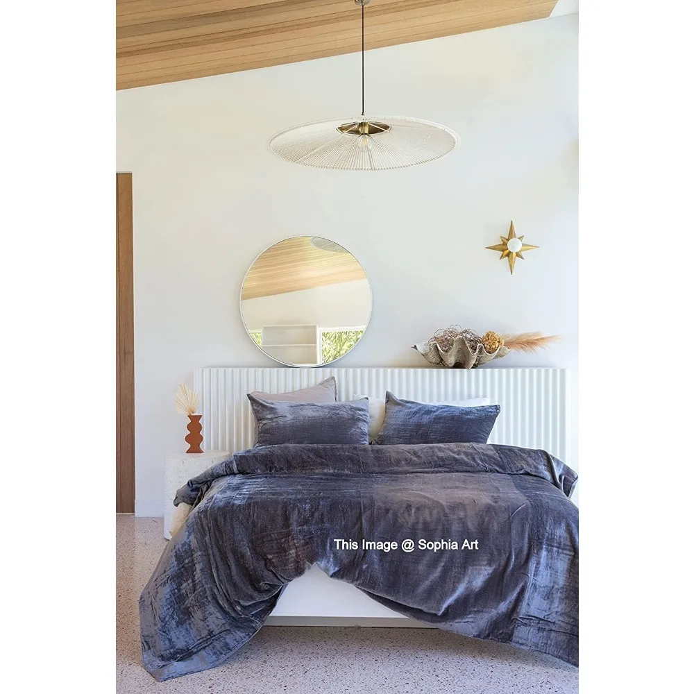 الفاخرة رايون المخملية بوهو حاف مجموعة غطاء الصلبة المتضخم الملك الحجم الفراش المعزي غطاء رمادي 120x120 #4