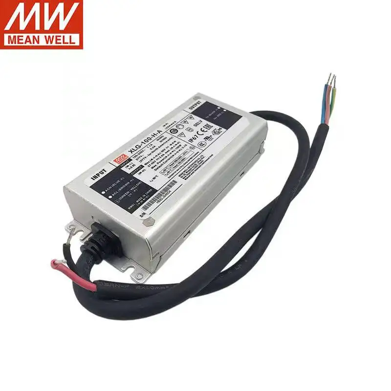 Imagem -05 - Meanwell-led Driver de Iluminação Função Pfc Ativa Ac-dc Ip67 à Prova Dágua Modo de Energia Constante Built-in Xlg100-h-a 2100ma 2756v