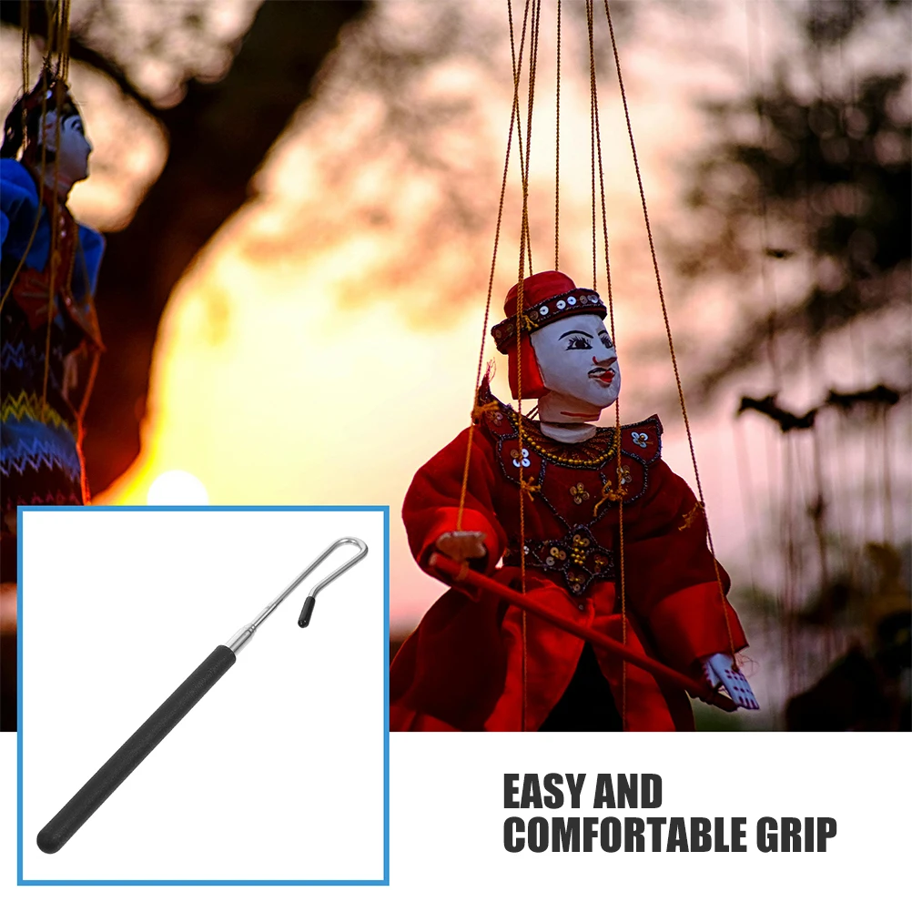 2pcs Half-hand Puppet Joysticks Puppet Arm Control Rod Accessories Hand Puppet Manipulation Stick Hands Rods