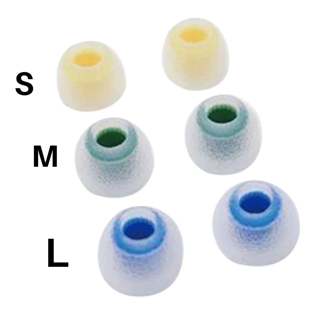 3 Pairs Ear Tip, Replacing Eartips, In-Ear Earphones Silicone Noise Isolating Ear Tip Accessory L