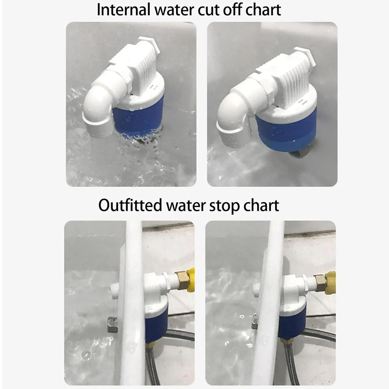 

Water Level Control Valve Easy Installation Home Maintenance Part Water Trough Float Valve For Home Dorm Lake Pool Livestock