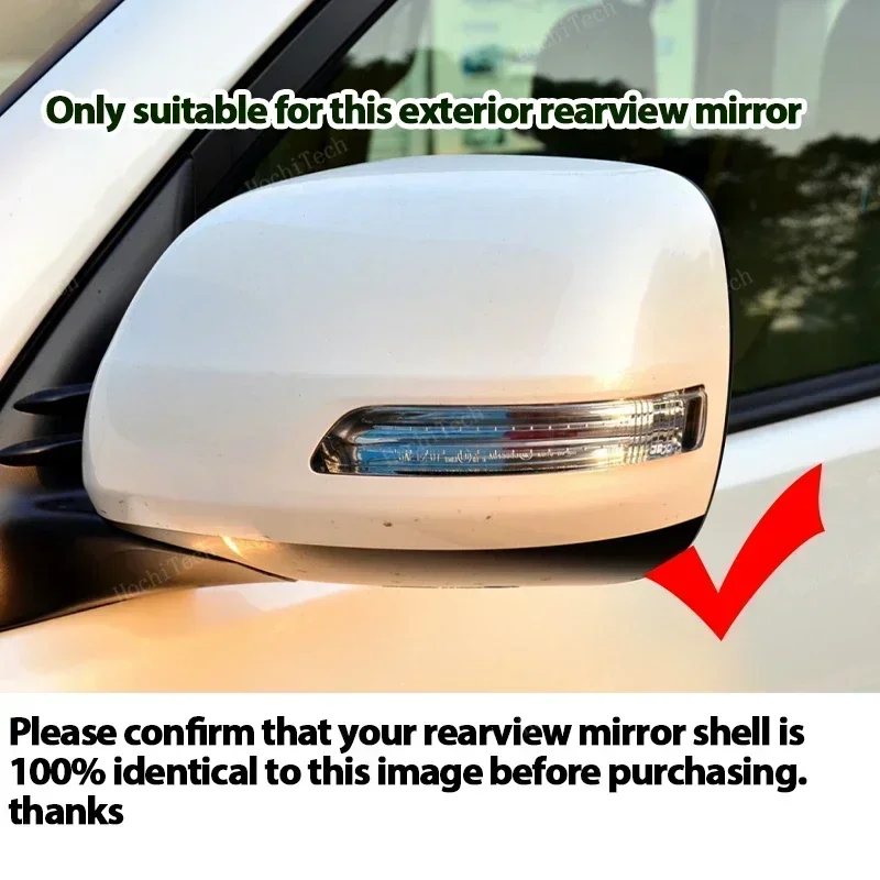 LED Side Mirror Dynamic Turn Signal Sequential Light For Toyota Land Cruiser Prado GRJ150 TRJ150 KDJ150 LJ150