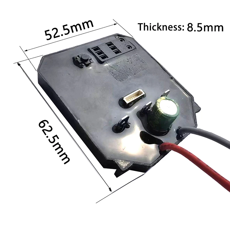 1Pc Haakse Slijper Schakelaar Control Board Borstelloze Lithium Batterij Elektrische Sleutel Schakelaar Control Board Line Controller