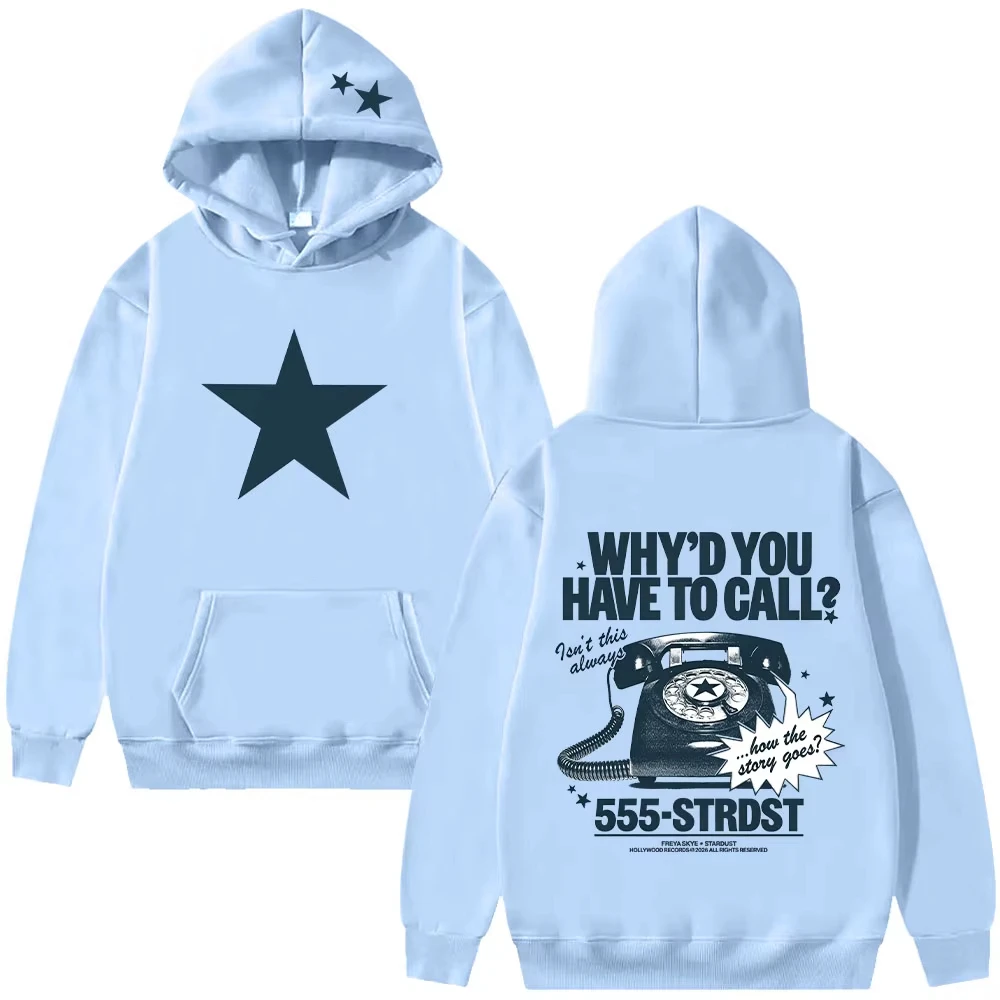 Freya Skye Hoodie Vintage Cartoon Print Hoodies Damen Herren Lässige Langarm-Kapuzenpullover High Street Y2K Streetwear – Detail 9