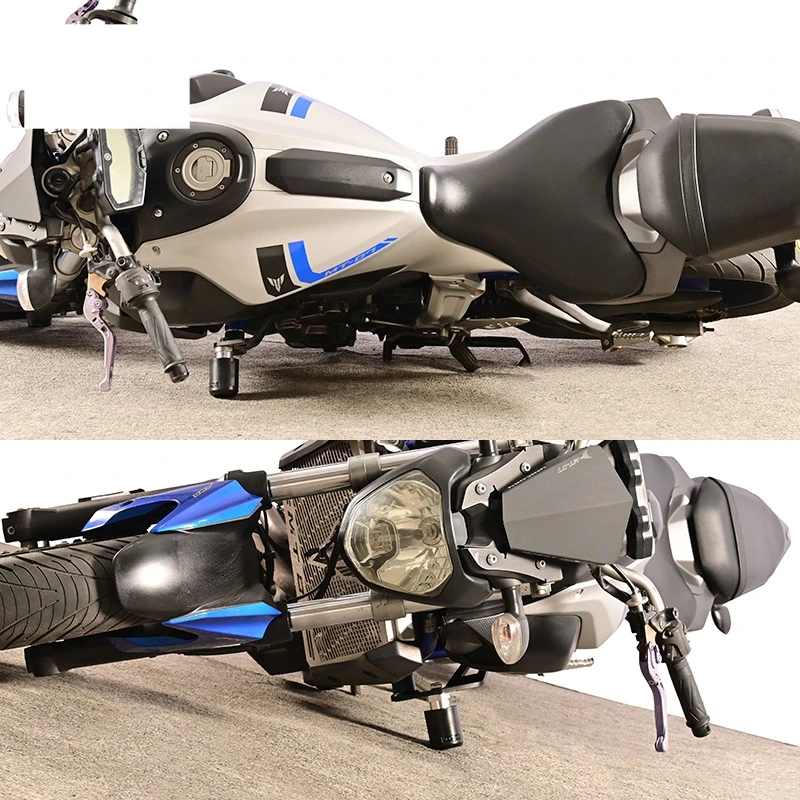 【Perfect fit】For 2025 new Yamaha MT07 bumper, anti drop ball bumper, motorcycle racing bumper modified parts