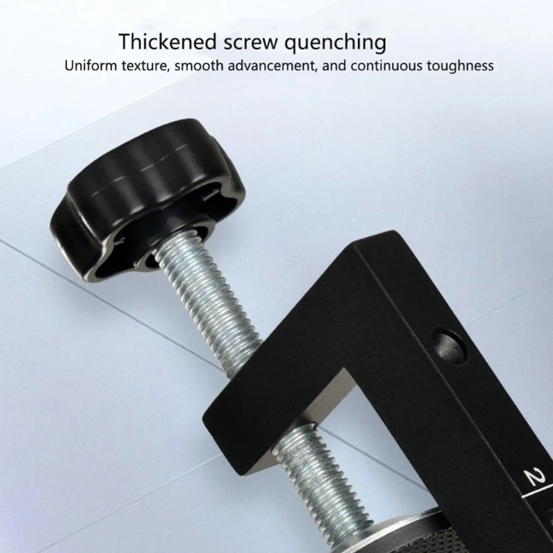 Lengthened Widen C Clamp Cabinet Tool Mounting Clip Table Clamp Drawer Front Installation Clamp Woodworking Tool