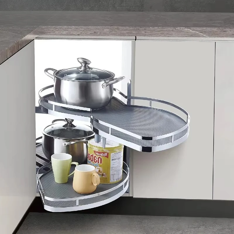 

Swing Tray Magic Corner Rack Kitchen Corner Basket Magic Corner Cabinet Kitchen Cabinet Storage Rack