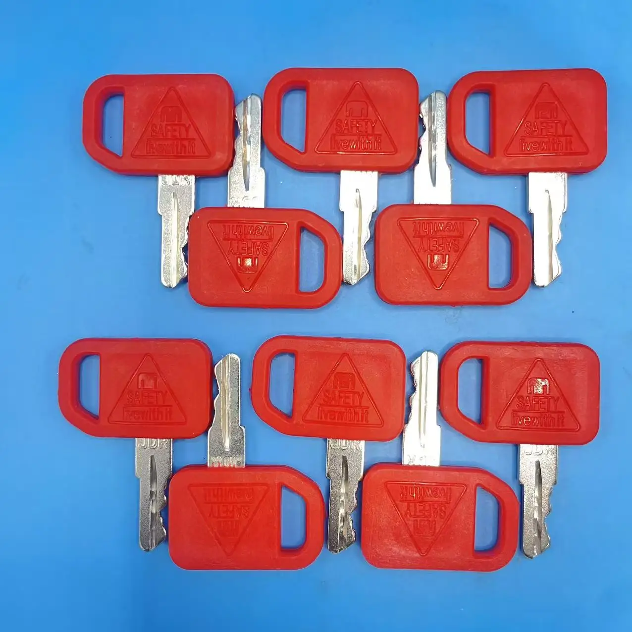 1/5/10 قطعة 652F JDR ترقية مفاتيح الإشعال استبدال معدات البناء الثقيلة مفاتيح البلاستيك والمعادن ل AT195302 AR51481