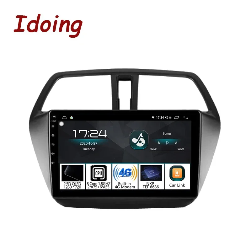 

Idoing Car Video Media Players For Suzuki SX4 2 S-Cross 2012-2016 GPS Navigation Intelligent Stereo Autoradios Head Unit Carply