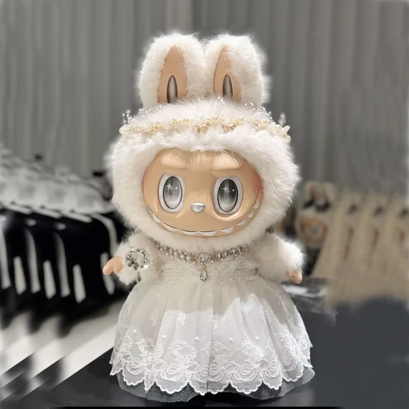 

Clothing Set for Labubu/Zimomo Angel Doll - 58cm Wedding Dress & Formal Outfit for Dolls