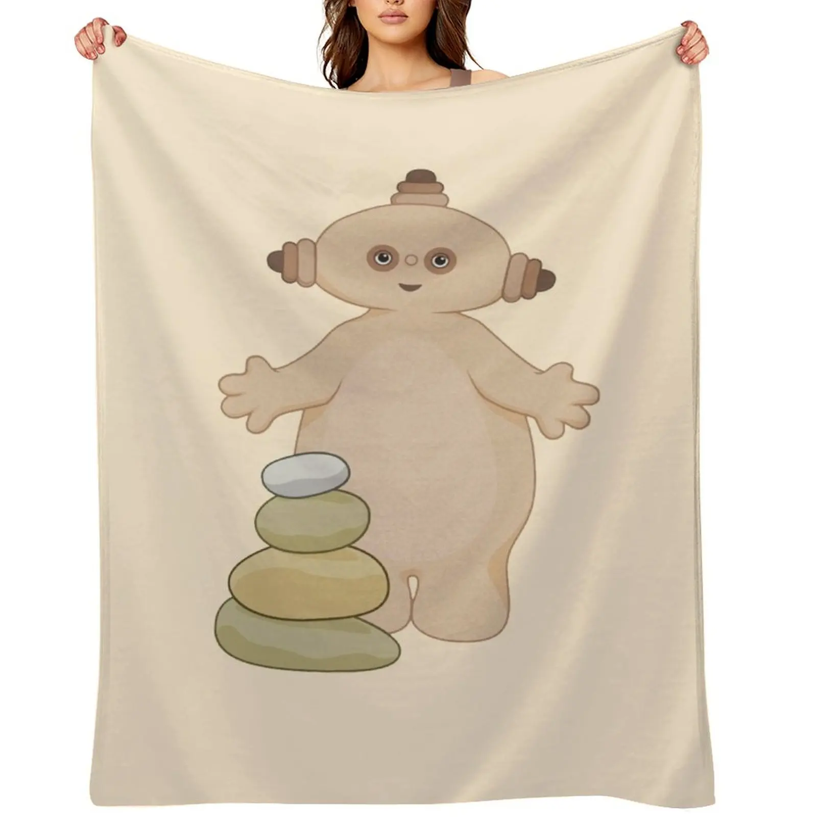 

Makka Pakka In the night garden Throw Blanket Baby Loose Sofa Quilt Quilt Blankets