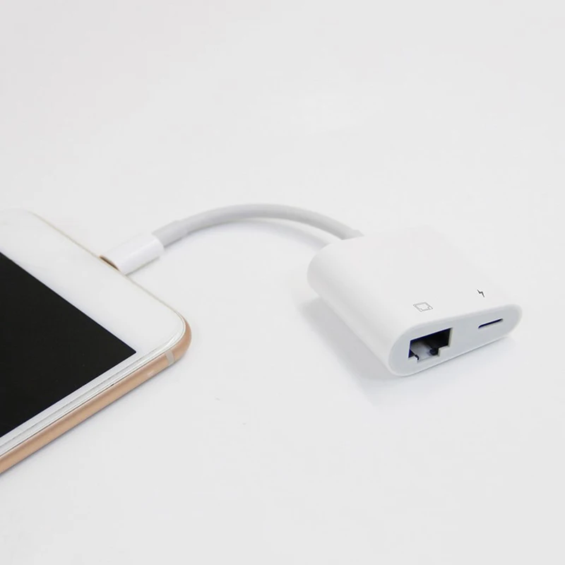 Network Card Type-C To RJ45 Port PD Charging Mobile Phone Ethernet Converter Adapter Stable Connection For Xiaomi Huawei Iphone