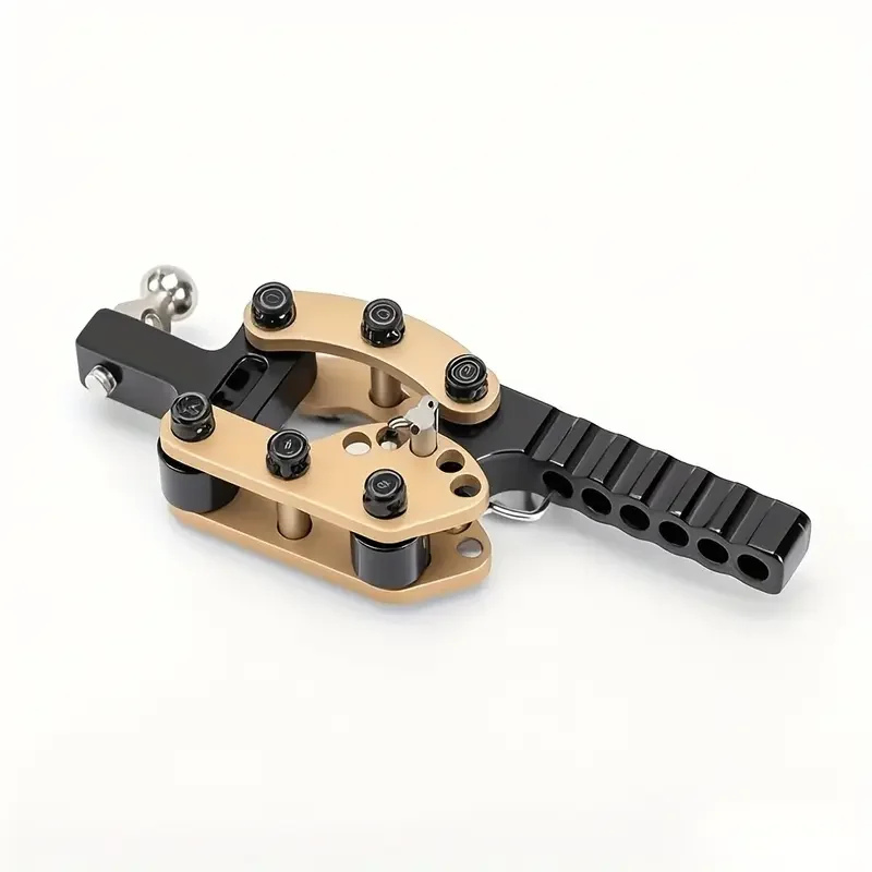 Gancho de remolque de metal para coche trepador de control remoto 1/8 1/10, gancho Rogue ajustable, compatible con TRX4/6, SCX10, D90, D110, MK07, tanque 300, Heavy Du