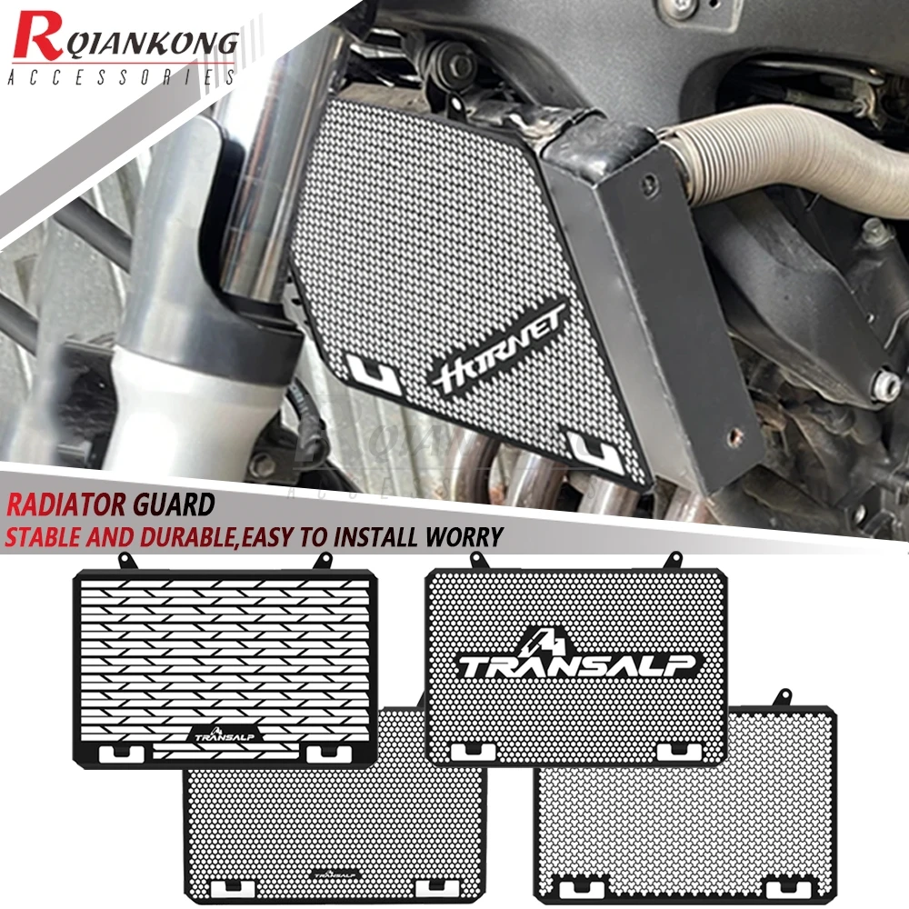 

Radiator Grille Protector Cover Guard Protection For Honda CB750 Hornet 2023 2024 2025 2026 XL750 Transalp TRANSALP750
