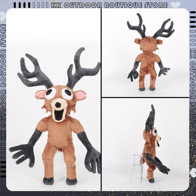 

Cartoon Soft Cotton 99 Nights In The Forest Deer Plush Toys Anime Animals Deer Plush Stuffed Doll Kids Holiday Christmas Gift