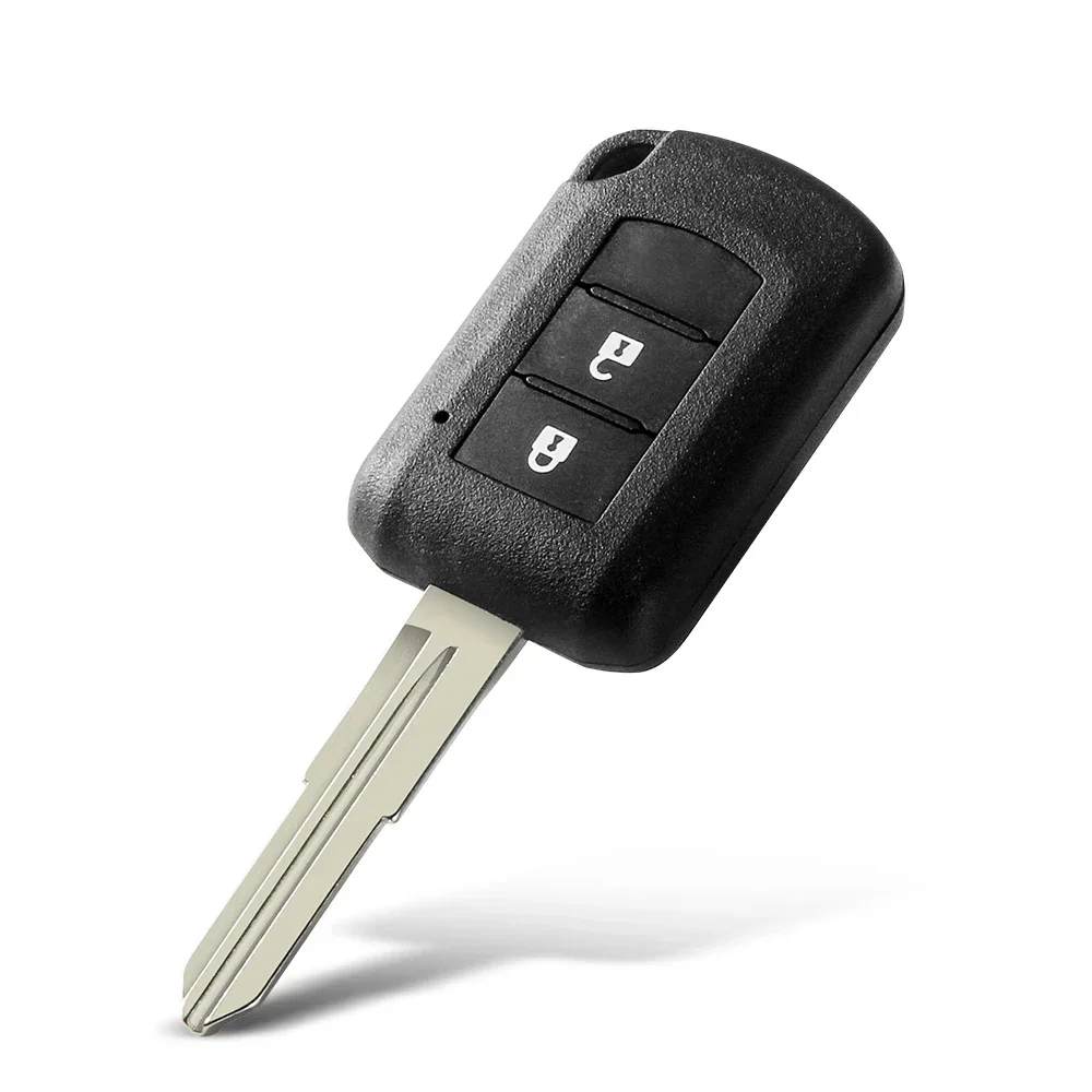 KEYYOU 2 3 4 Buttons Modified Remote Car Key Shell For Mitsubishi Eclipse Cross GK1W/2W/9W 2017 2018 2019 2020 ASX MIT11R Blade