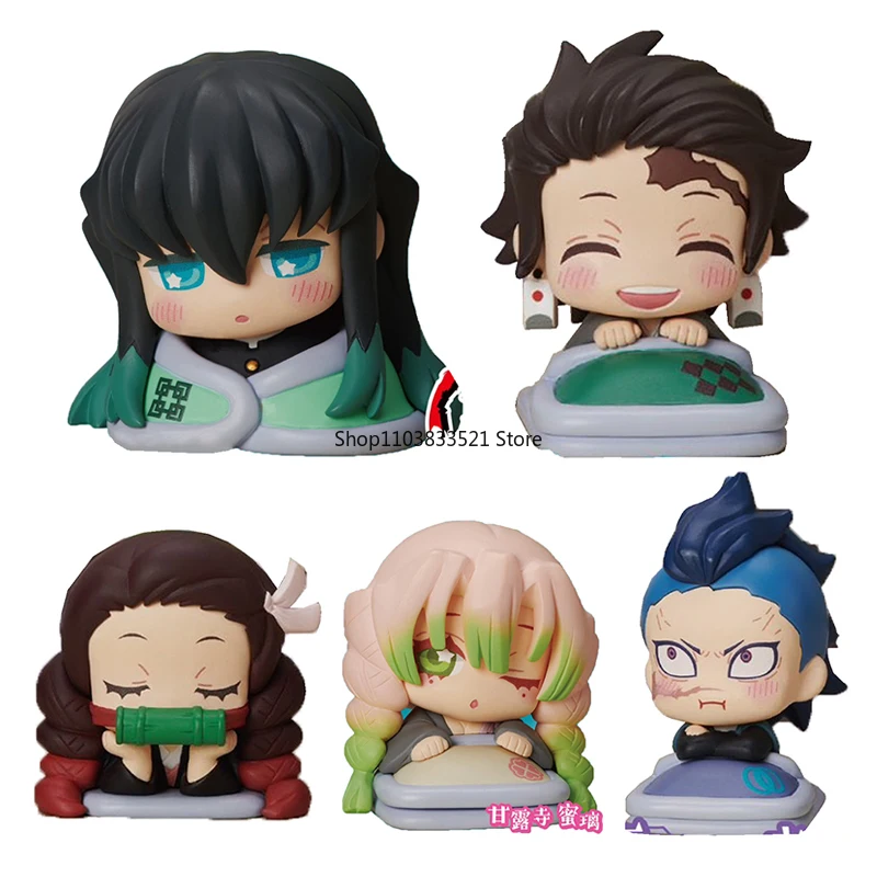 

Original Demon Slayer Gashapon Toys Kamado Nezuko Kamado Tanjirou Kanroji Mitsuri Sleep Series Action Figure Capsule Toys Gift