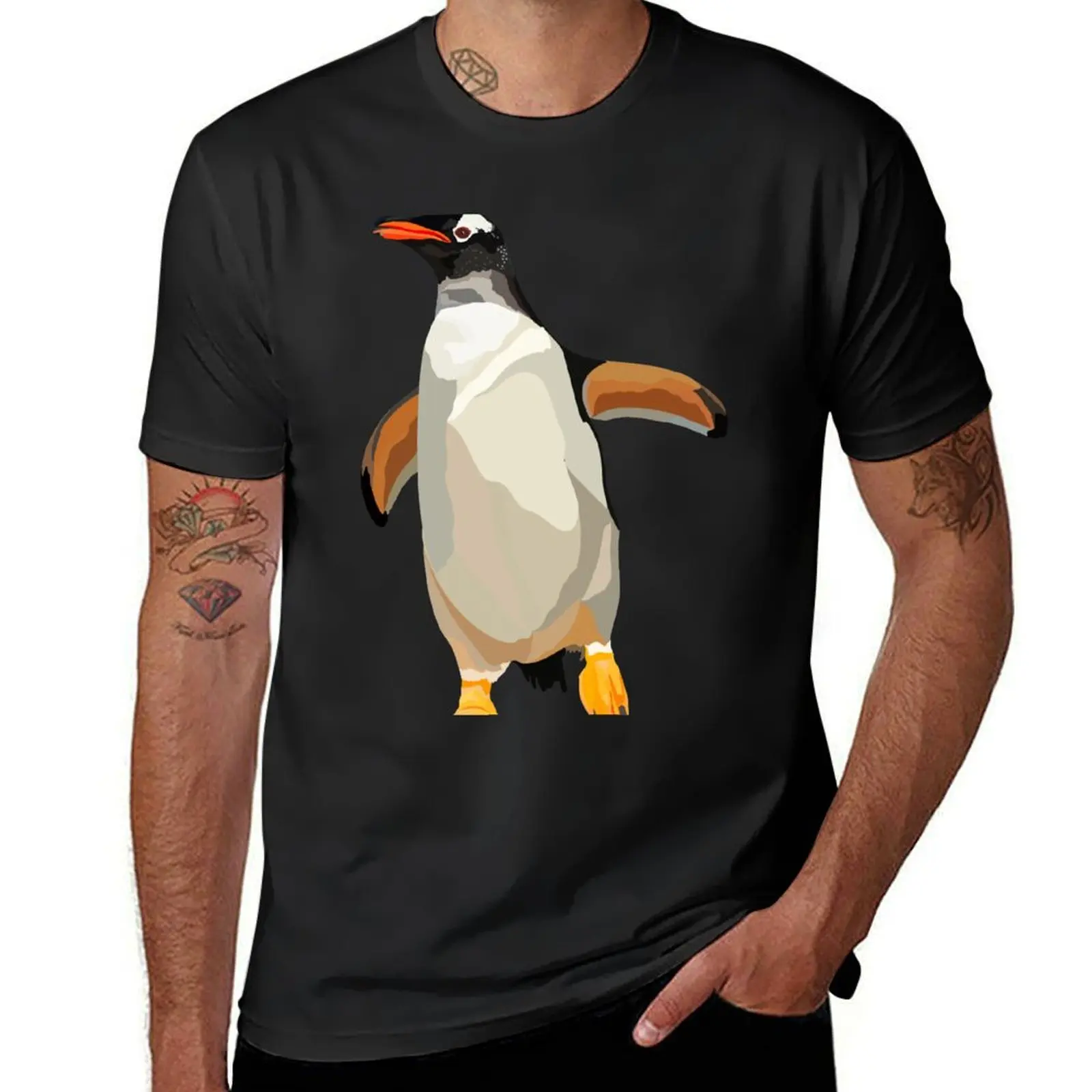 

G is for Gentoo penguin T-Shirt valentines boutique clothes T-shirts man designer shirts sweat workout shirts for men