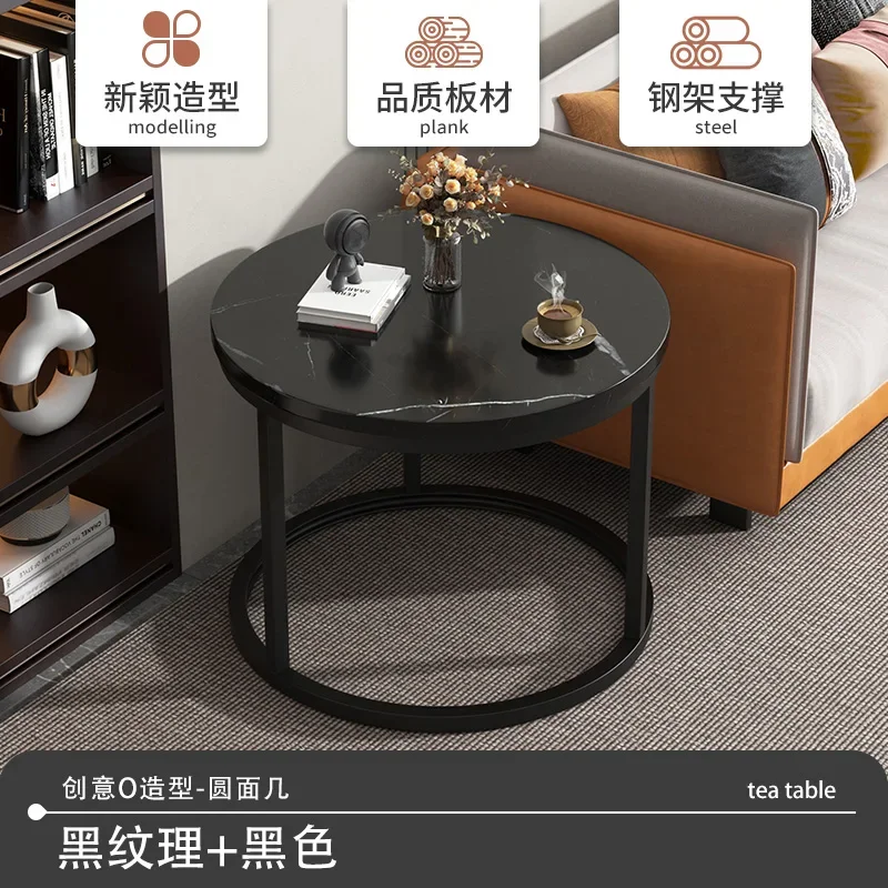 Living Room Mobile Sofa Tables Study Bistro Game Standing Center Table Luxury Vintage Mesa Auxiliar Salon Entrance Furnitures image 6
