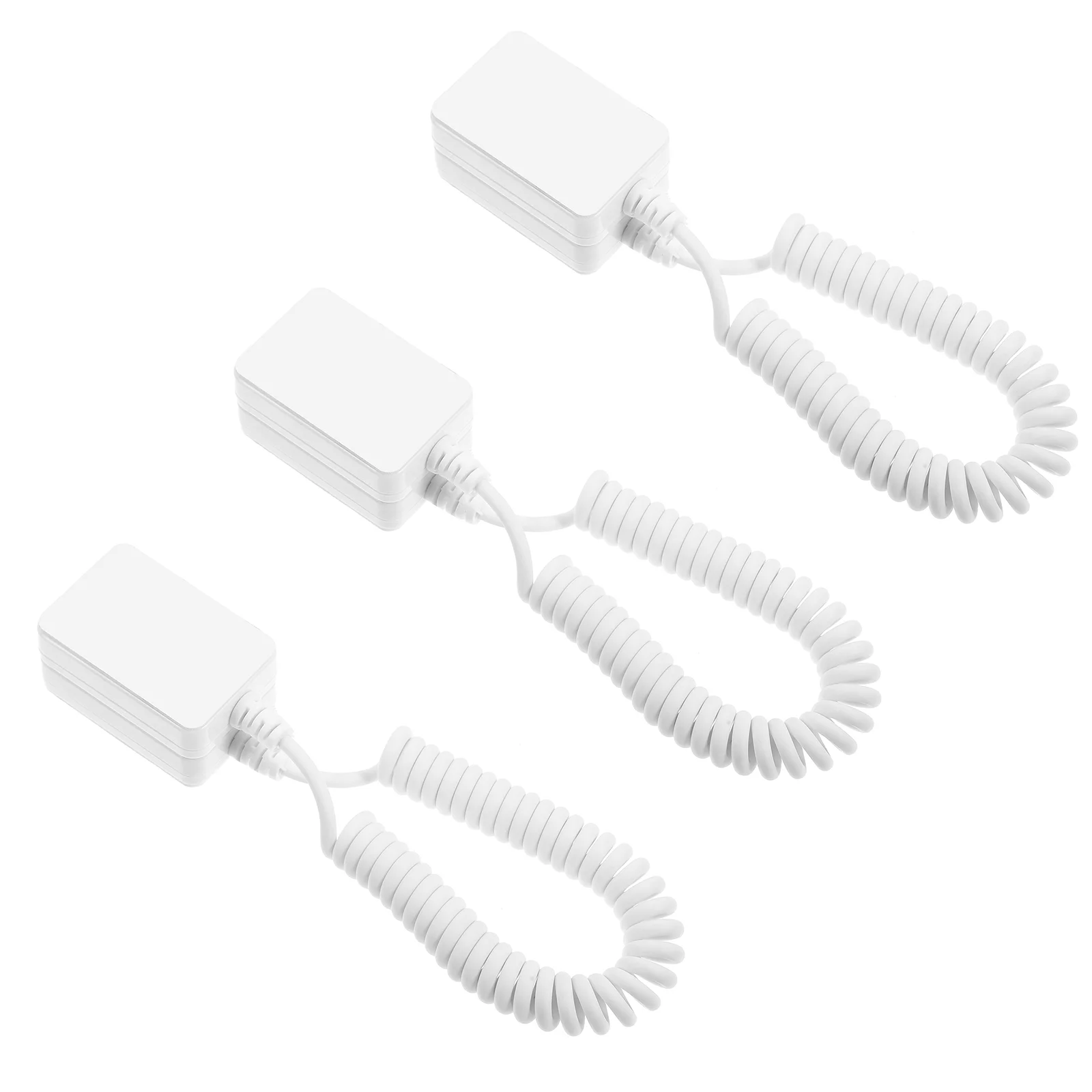 -lost Rope Hook Hooks Remote Control Tether for White Abs Mobile Retractable Cable with Adhesive