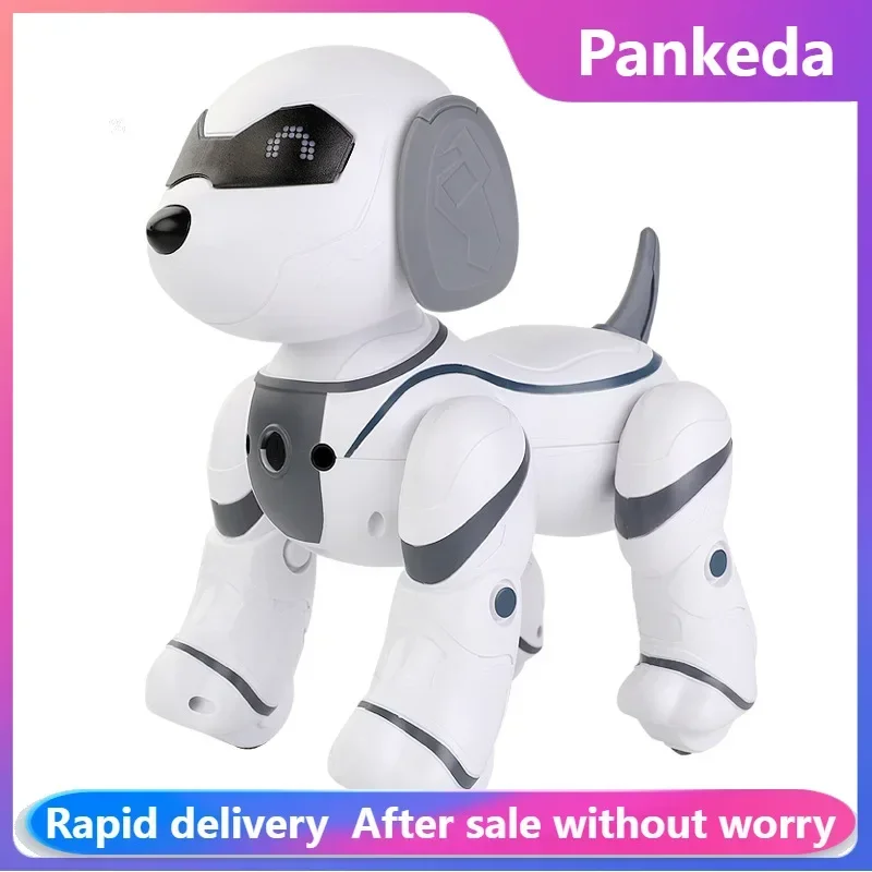 

Remote Control Robot Dog Programmable Smart Interactive Stunt Robot Dog With Touch Function Singing Dancing Walking Smart Toy