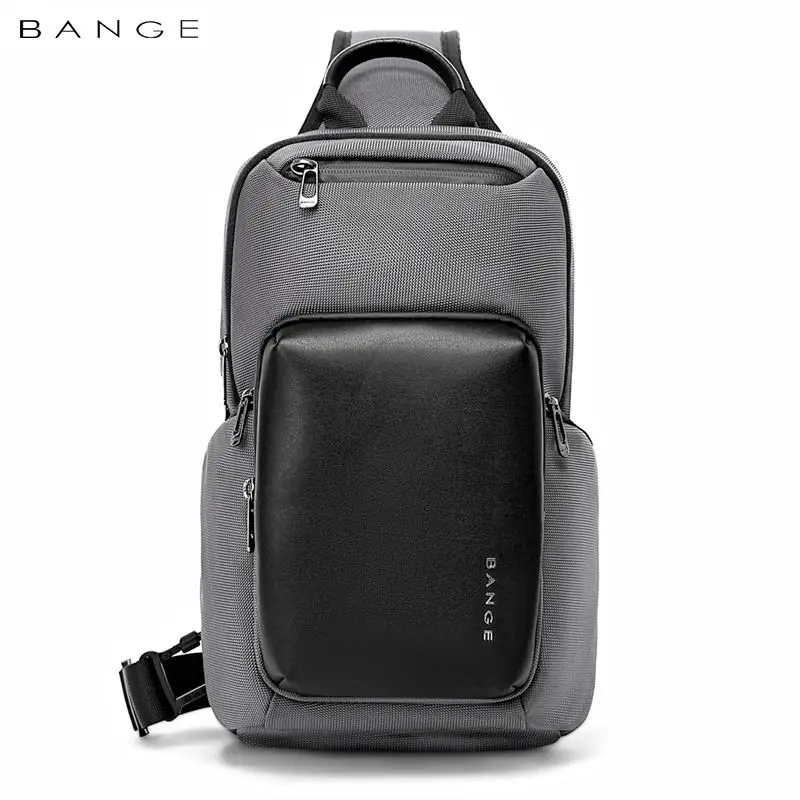 Imagem -02 - Bange-bolsa Tiracolo Multifunções para Homens e Mulheres Bolsas Mensageiro de Ombro Bolsa de Peito Masculino Impermeável Viagem Curta