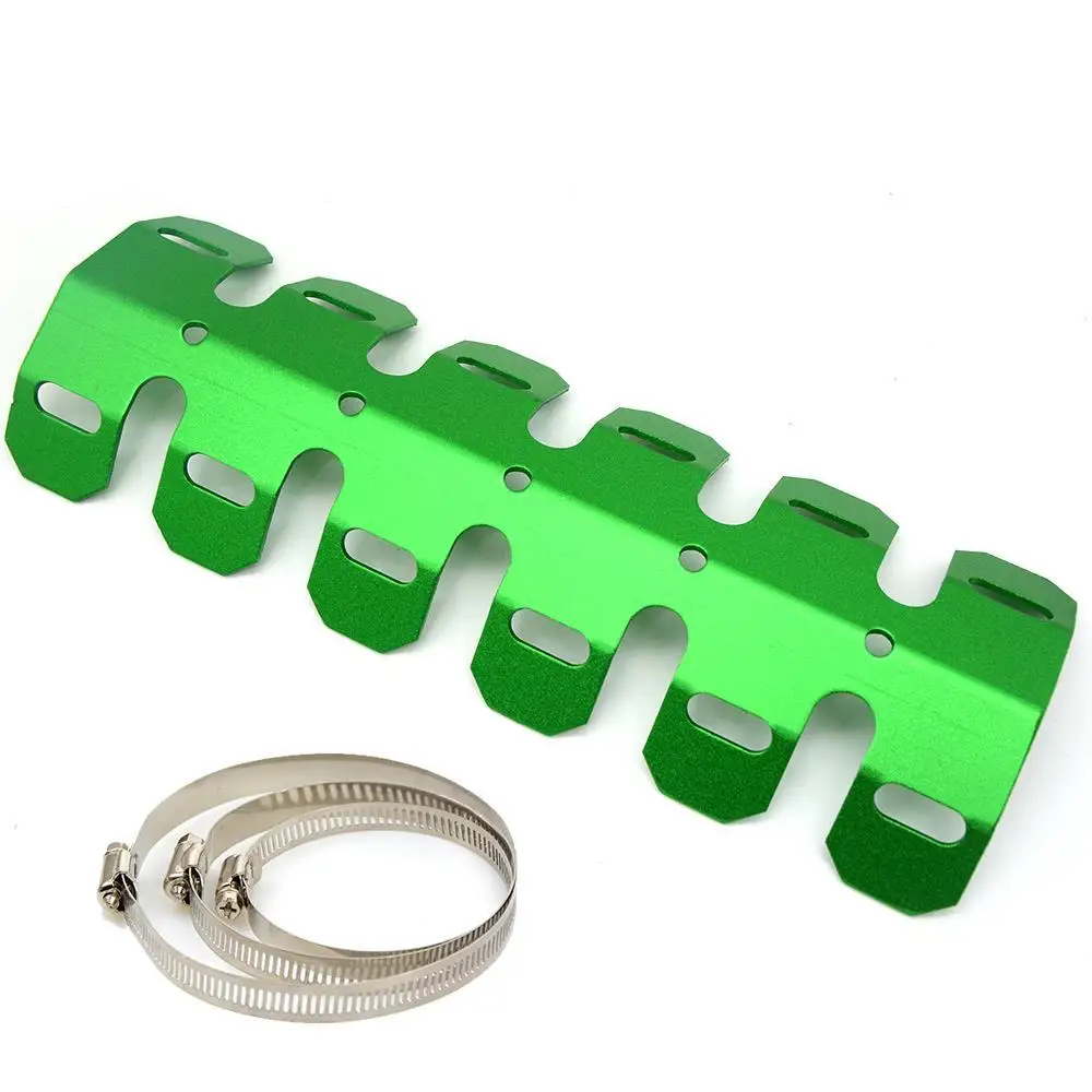 Cnc 25cm-49cm Auspuffs chutz Schall dämpfer Rohrs chutz abdeckung Hitzeschild für Honda Cr 80 85 crf 250r 250x 450r 450x