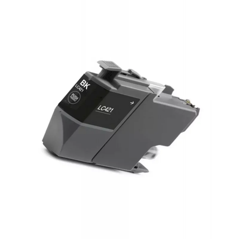 Brother LC421BK black cartridge compatible a4toner.com