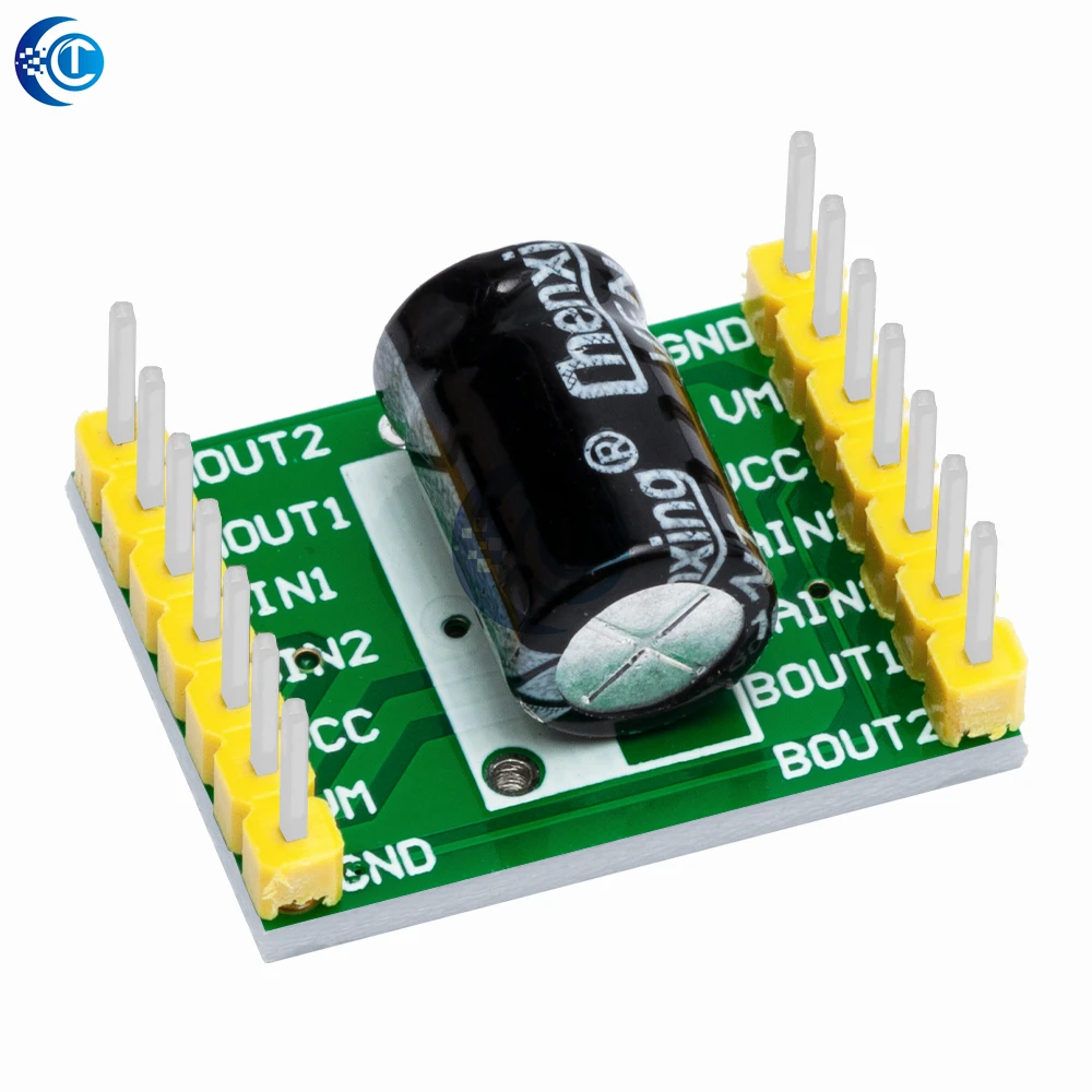 A4950 Dual DC Brushed Motor Driver Module – High Performance vs. TB6612 | for Arduino Compatible