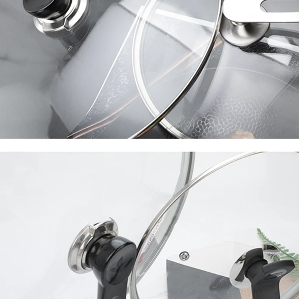 

Stainless Steel Cookware Lid Handle Universal Replacement For Pot Pan Kettle Cover Knob Stand Heat Resistant Grip