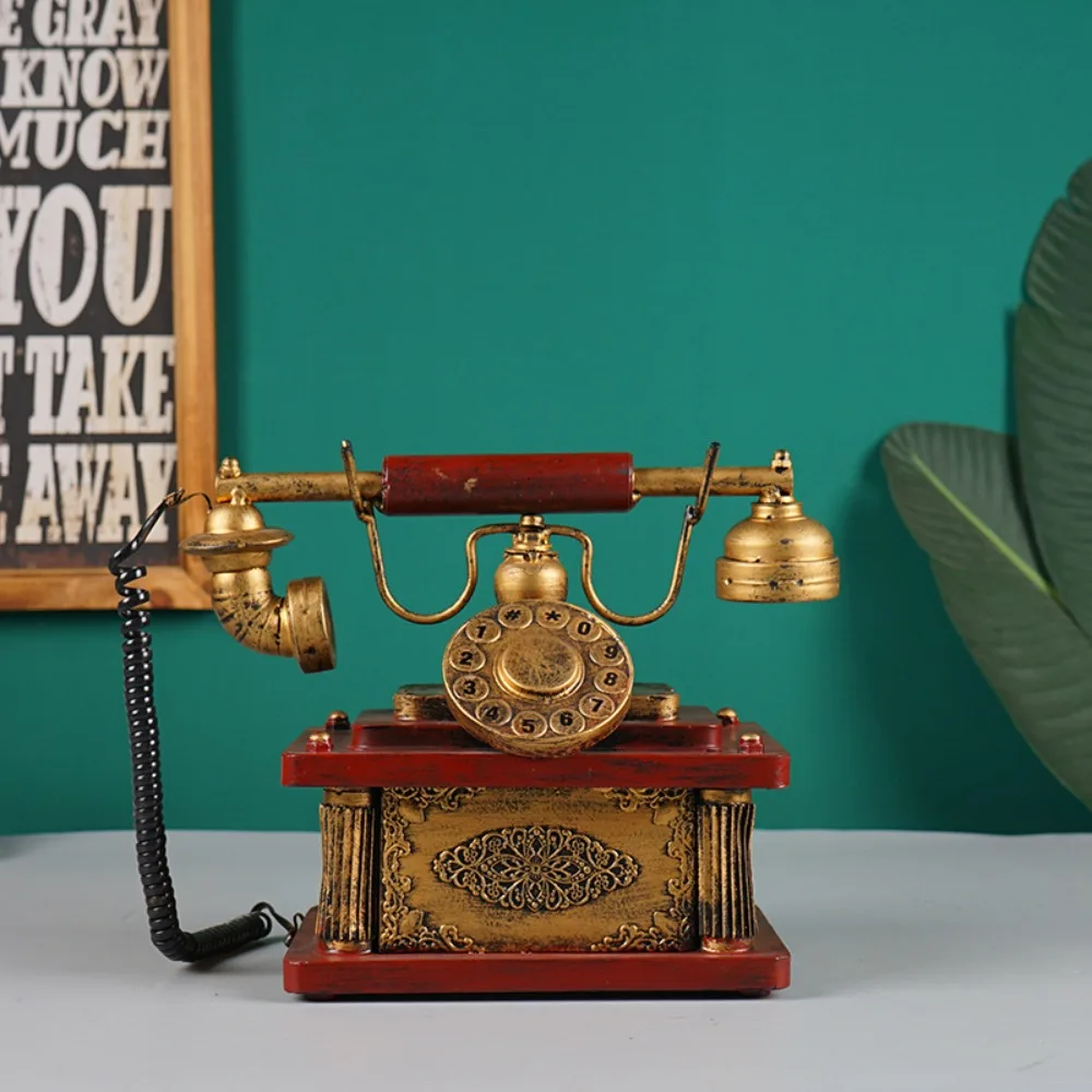 Retro Telephone Model Props The Republican Period Old Shanghai Decorative Items Photography Props For Taking Photos