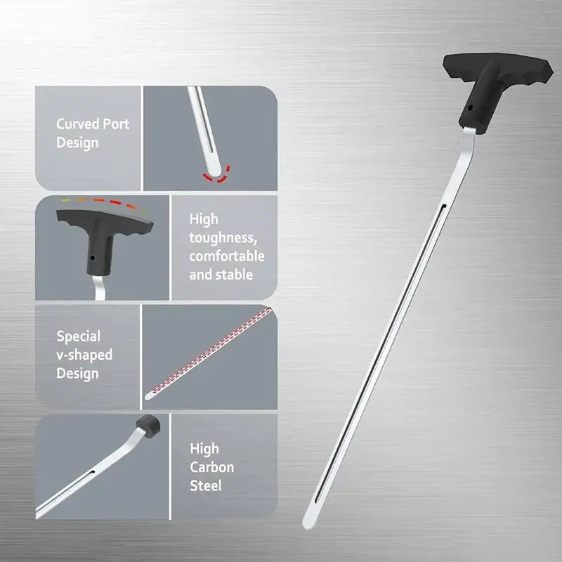 V-Groove Golf Grip Remover Saver and Reusable Club Grip Removal Tool for Home Golf Club Maintenance and Repair Kits