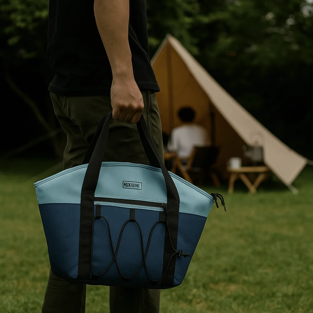 Convenient Insulated Lunch Bag Large Capacity Waterproof Thermal Lunch Box Commuting Storage Pouch Cooler Lunch Handbag Office