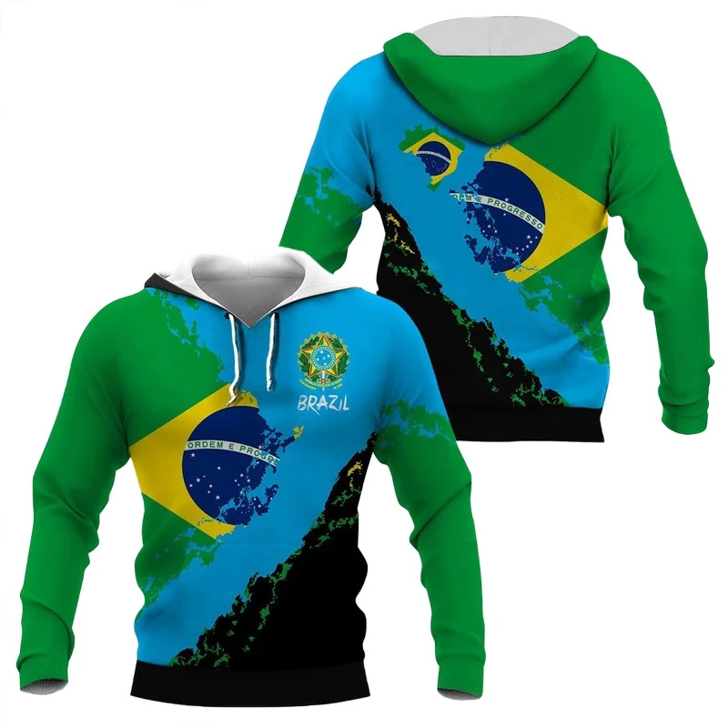 Mexico Brazil Venezuela Italy Romania Poland Ukraine 3D Graphic Hoodies For Men Women Clothing Pullovers Hoodie Sweatshirt Tops