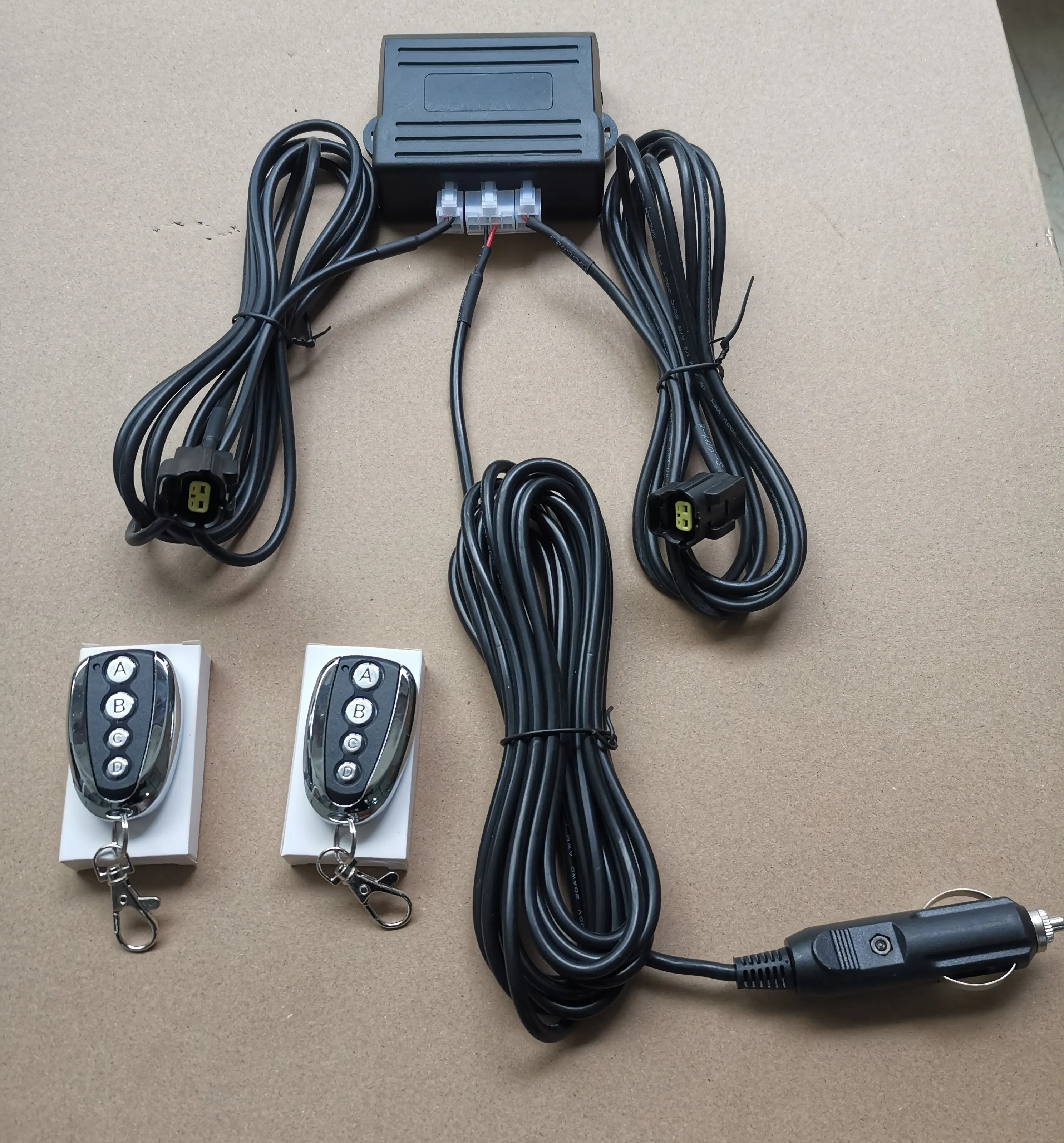 OBD Remote Control Modification of Car Exhaust Pipe for Convertible Sports Car with Variable Sound Exhaust Pipe Modification