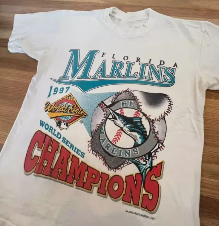 Florida Marlins Champs World Series 1997 T-shirt Gift For Fans