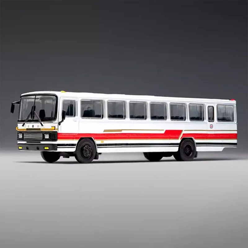 دييكاست الأصلي 1:110 مقياس أحمر أسود الذهب حافلة محاكاة سبيكة سيارة نموذج جمع الديكور لعبة هدية تذكارية العرض