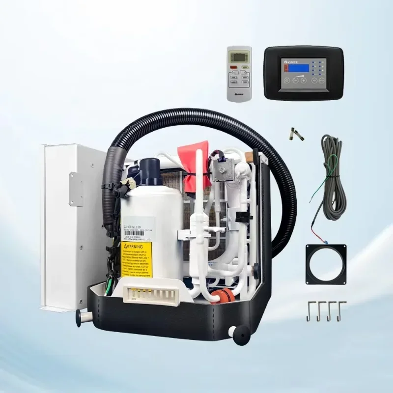 

(Earnest Money!!)Water Cooling Chiller 1hp Gree Marine Air Conditioner for Boat Air Conditioning Water Source 220V