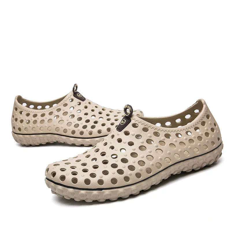 YUYIN Summer Aqua Shoes Men and Women Outdoor Beach Sandals Hole Shoes Couple Water Sports Quick Dry Shoes for Men
