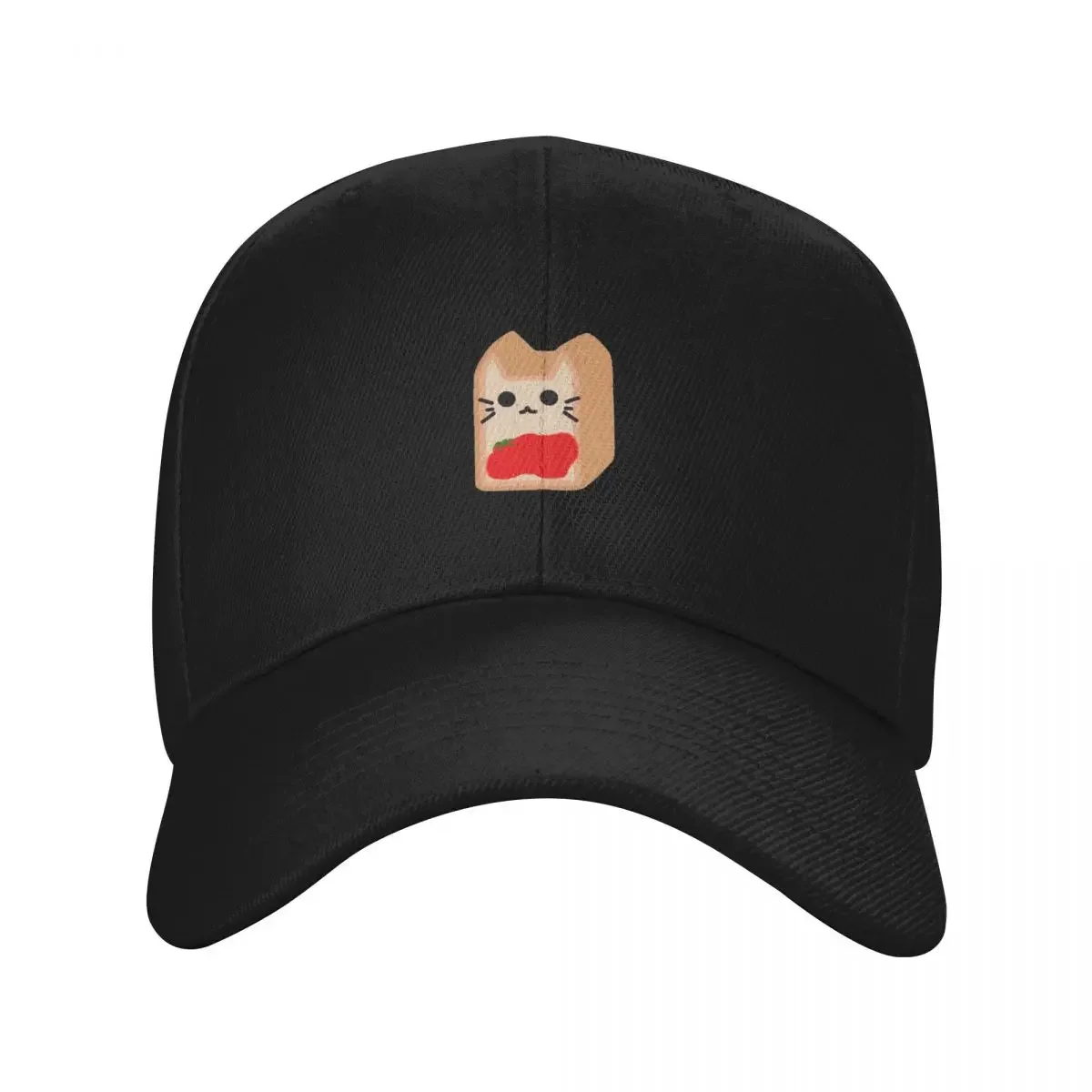 

Strawberry cat loaf Baseball Cap Golf Cap tea Hat hats on offer Unique hats Golf Wear Men Women's