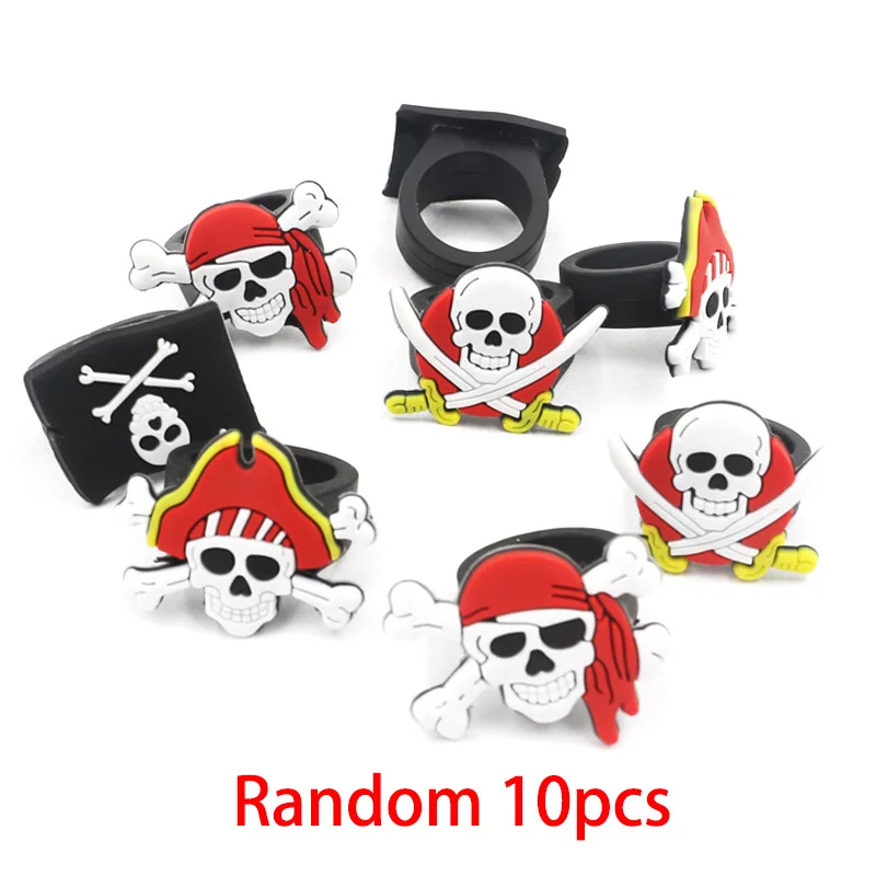 10pcs Cute Cartoon Kids Dinosaur Rings Set