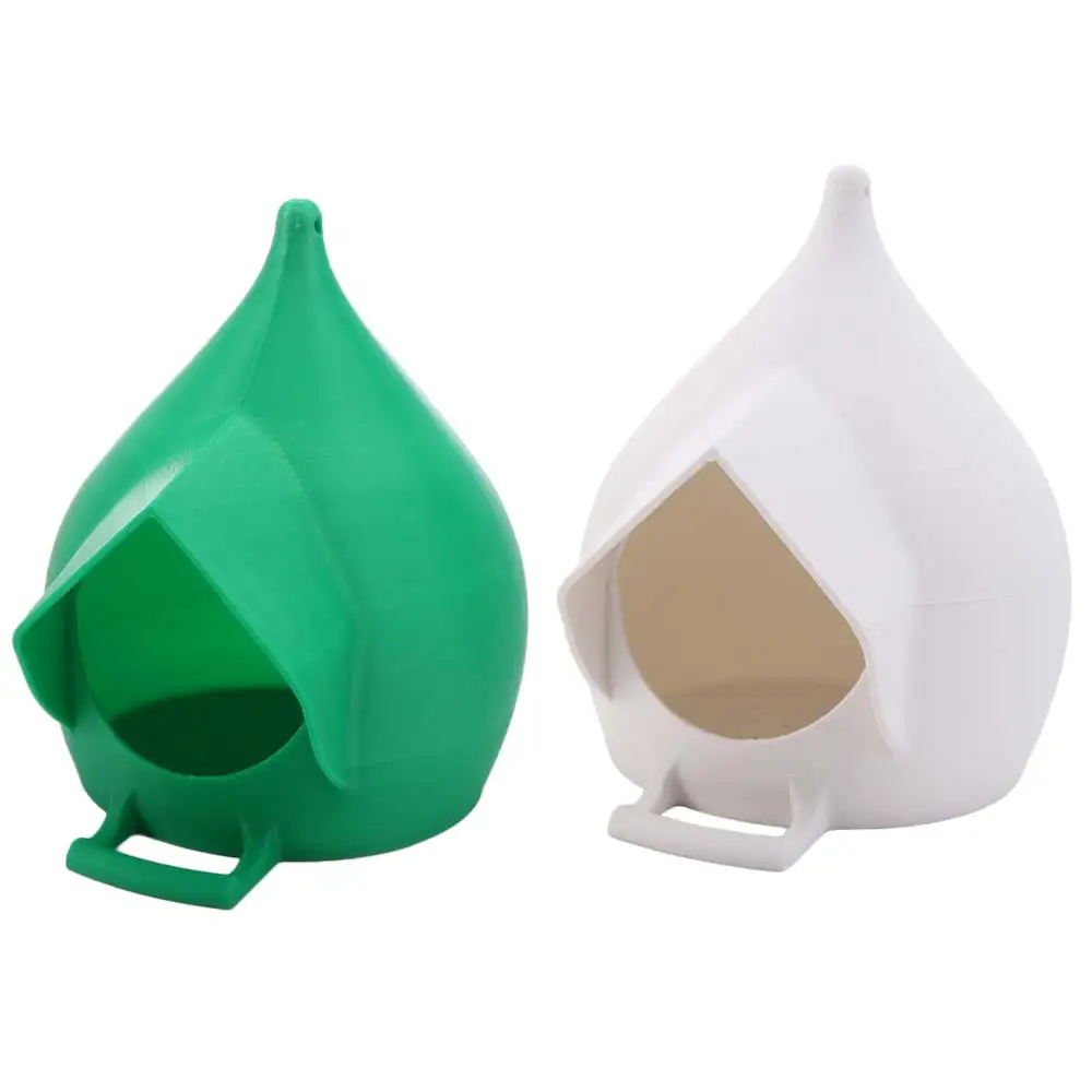 Plastic Waterproof Hanging Bird Feeder Large Capacity Rainproof Hummingbird Feeder with Stand Bird Feeder Tray Yard Porch