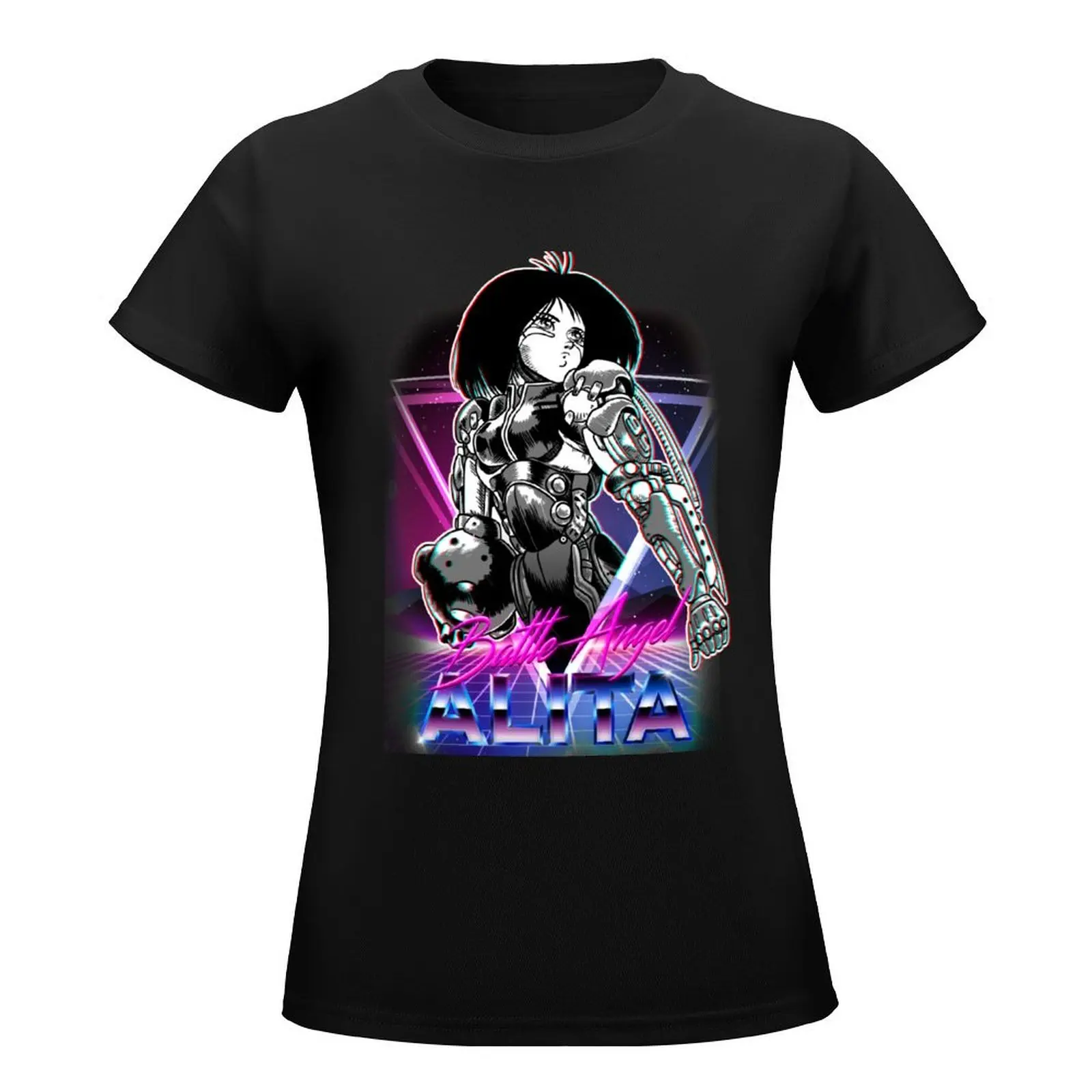 Motorball Battle Angel T-Shirt kawaii clothes tees summer top plus size tops black t-shirts for Women