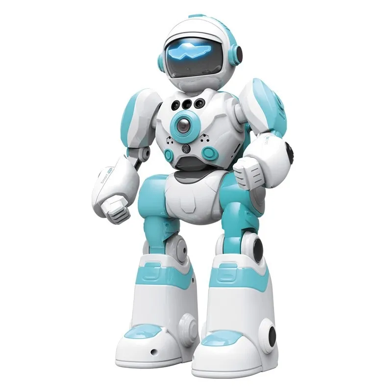 Intelligent Speech Robot Gesture Sensing Remote Control Electric Toy Sound Light Dance Programmable Robot Toys Gift for Children