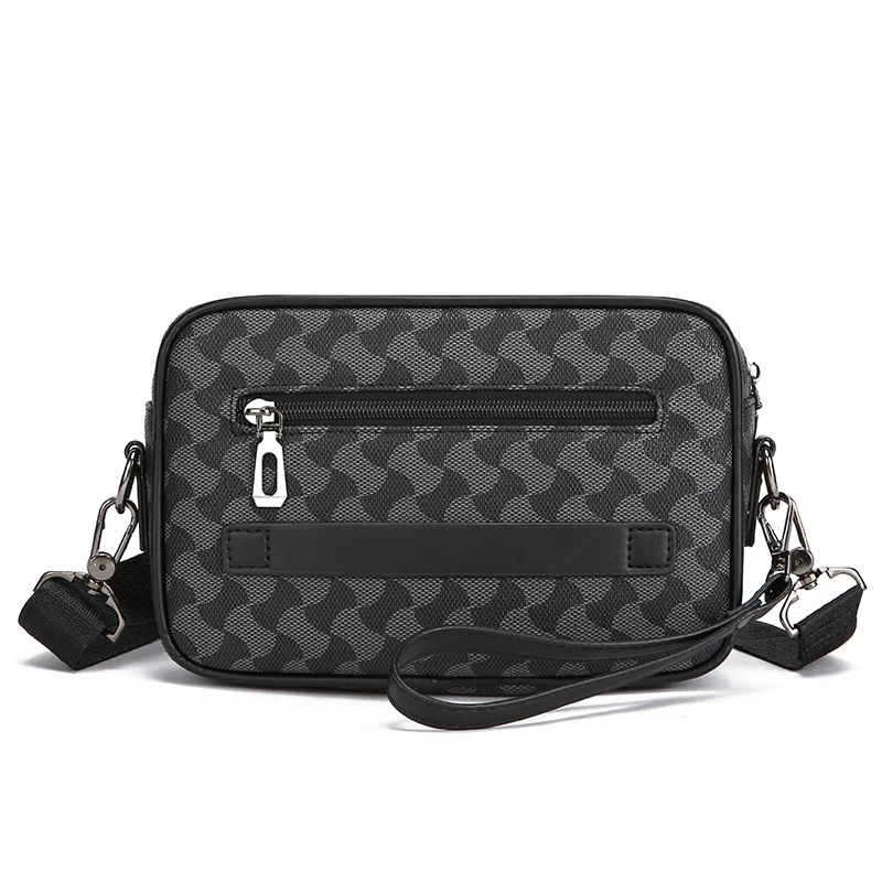 Stylish Elegant Style Design Men's Crossbody Bag Fashion Men's clutch bag wallet Shoulder Bag PU Leather Man Messenger Bag