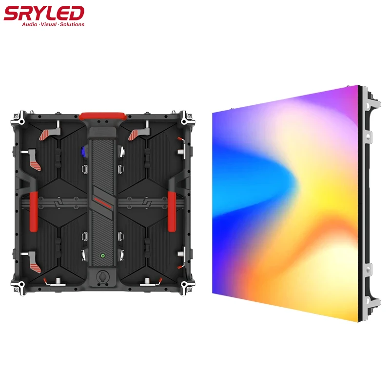 

P2.604 LED Rental Video Wall Indoor 500mm x 500mm 3840hz High Refresh Rate P2.6 LED Display Advertising Screen